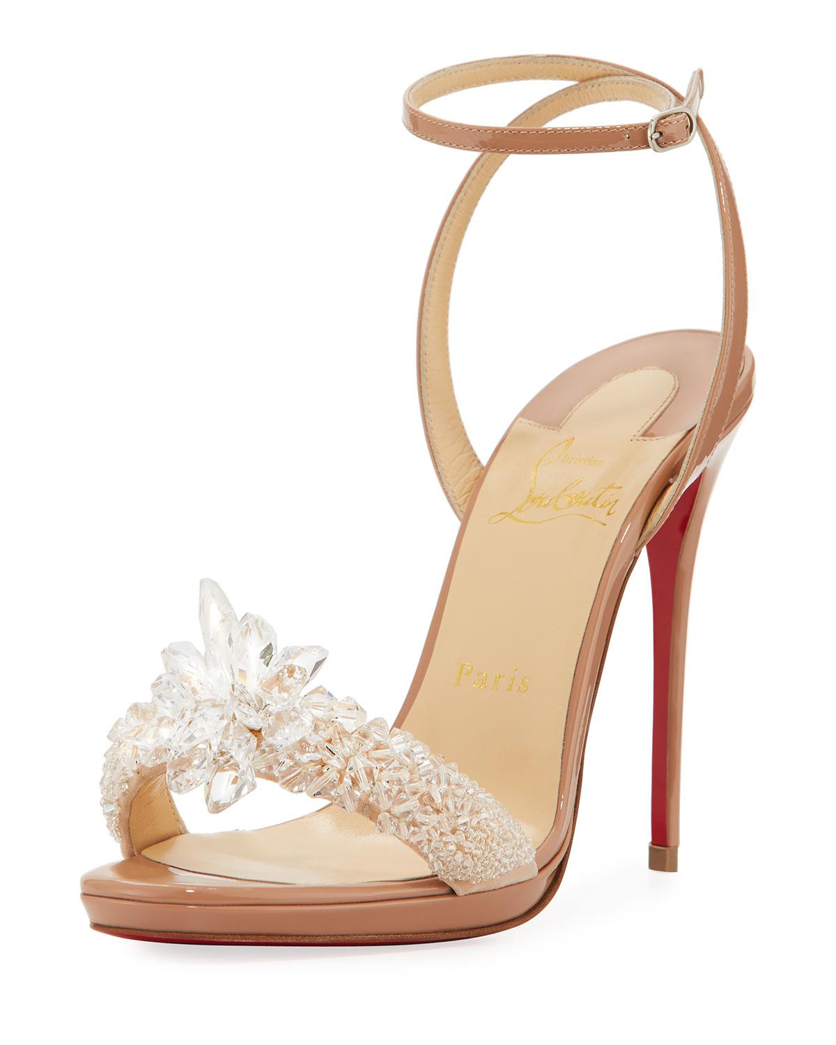 christian louboutin sandal heels