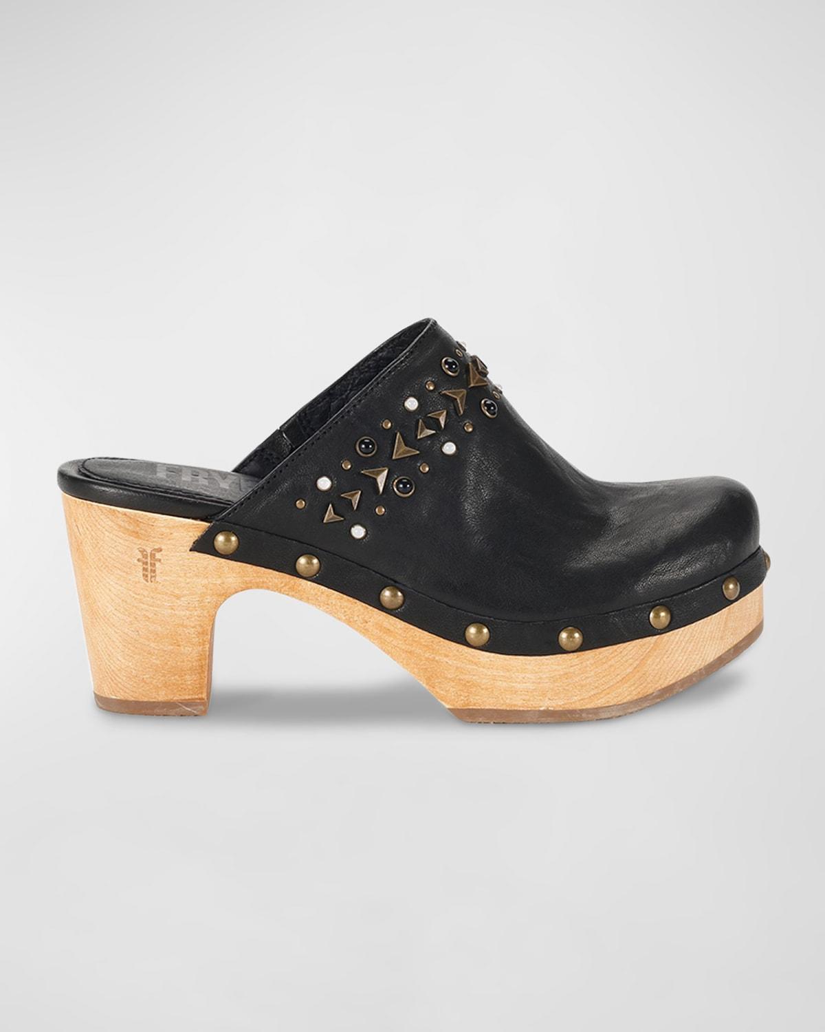 frye clogs