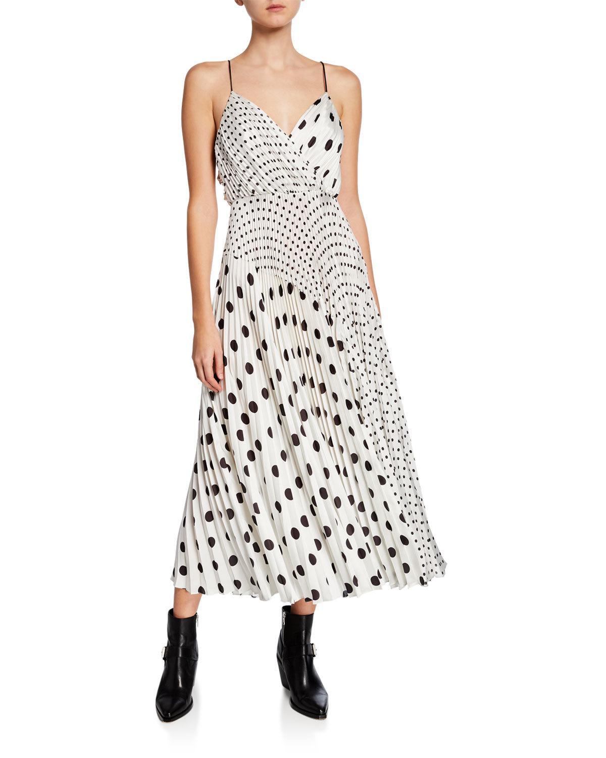 jill jill stuart polka dot dress