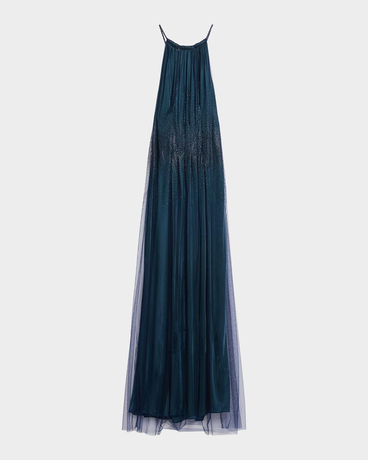 strapless open back dress Pleated Tier Tennis Dress