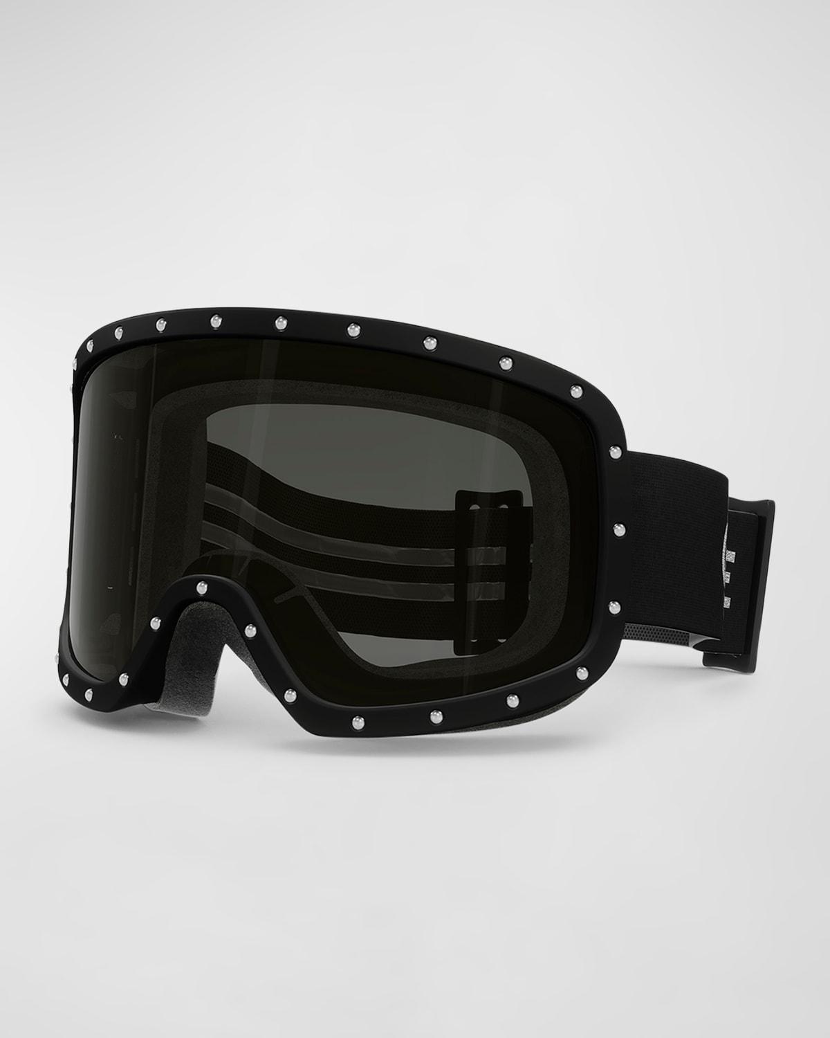 Logo Ski Goggles in Black - Celine Eyewear