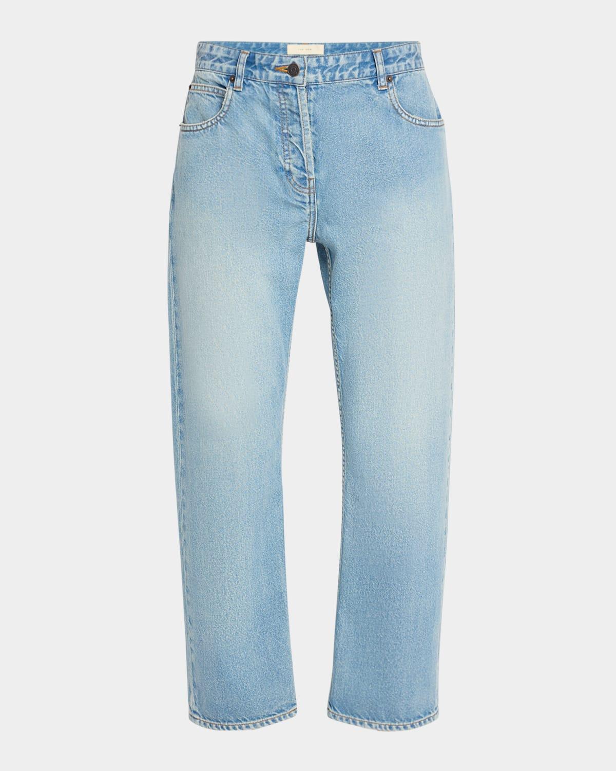 デニム・ジーパン THE ROW 'Riaco' jeans Light Blue THE ROW | ザ ロウ（ザ ロー)｜RIACO JEAN/ブルー の通販
