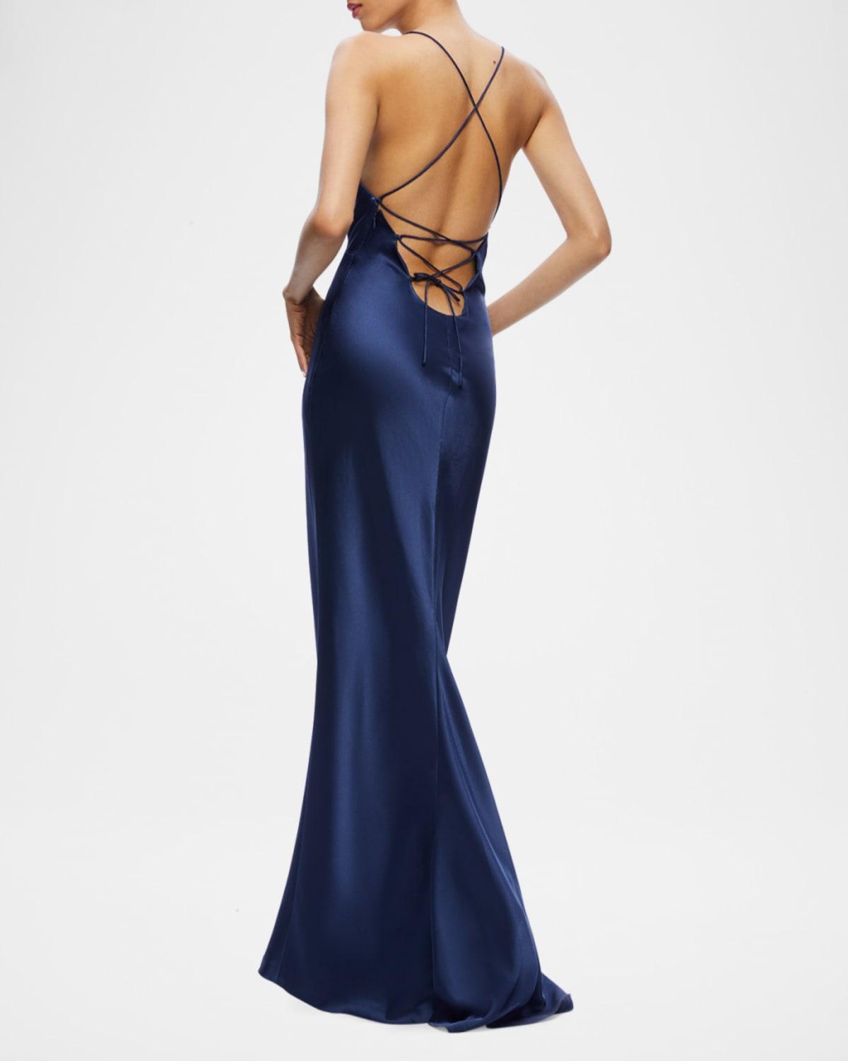 slim fit dress slacks Formal Dress: 27494. Long Evening Dress, Illusion Neckline, A-line main image 1