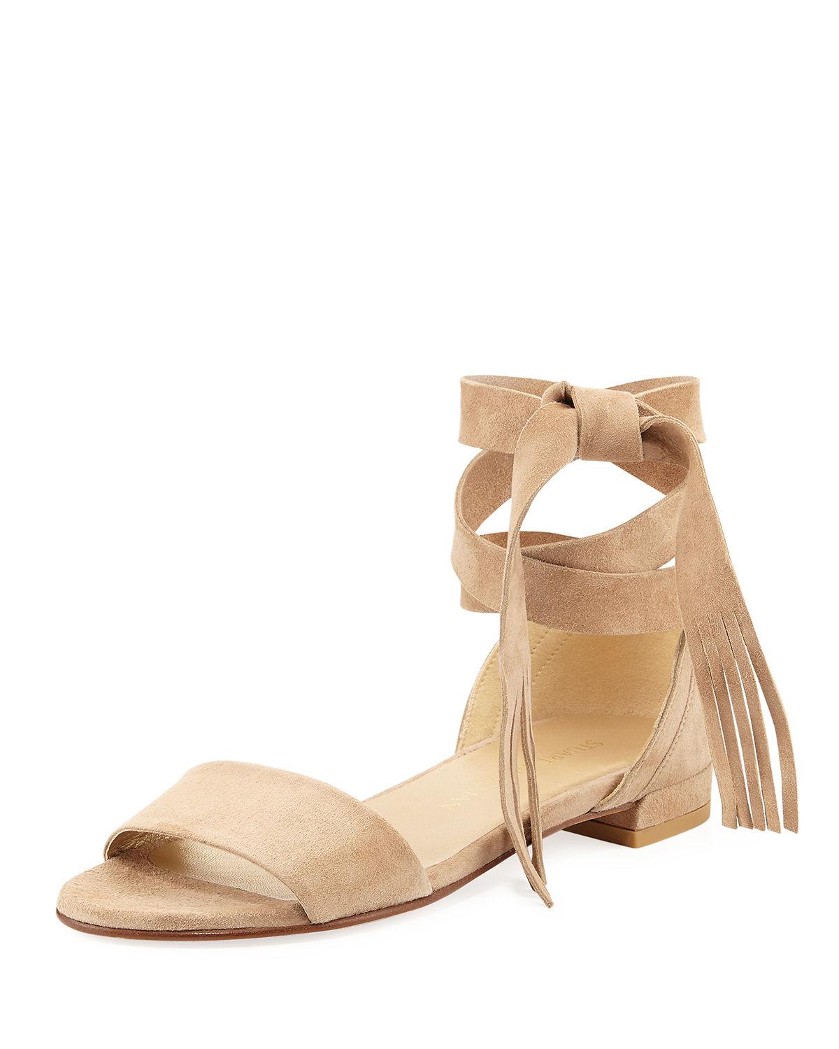 stuart weitzman wrap sandals