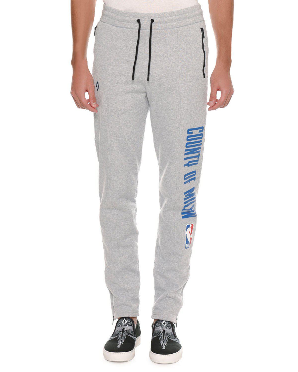 tapered leg track pants