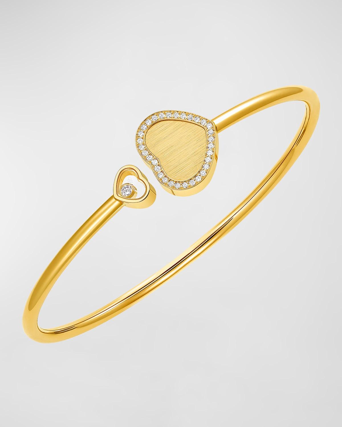 Chopard Happy Diamonds Planet 18K Rose Gold Rhodochrosite Bracelet