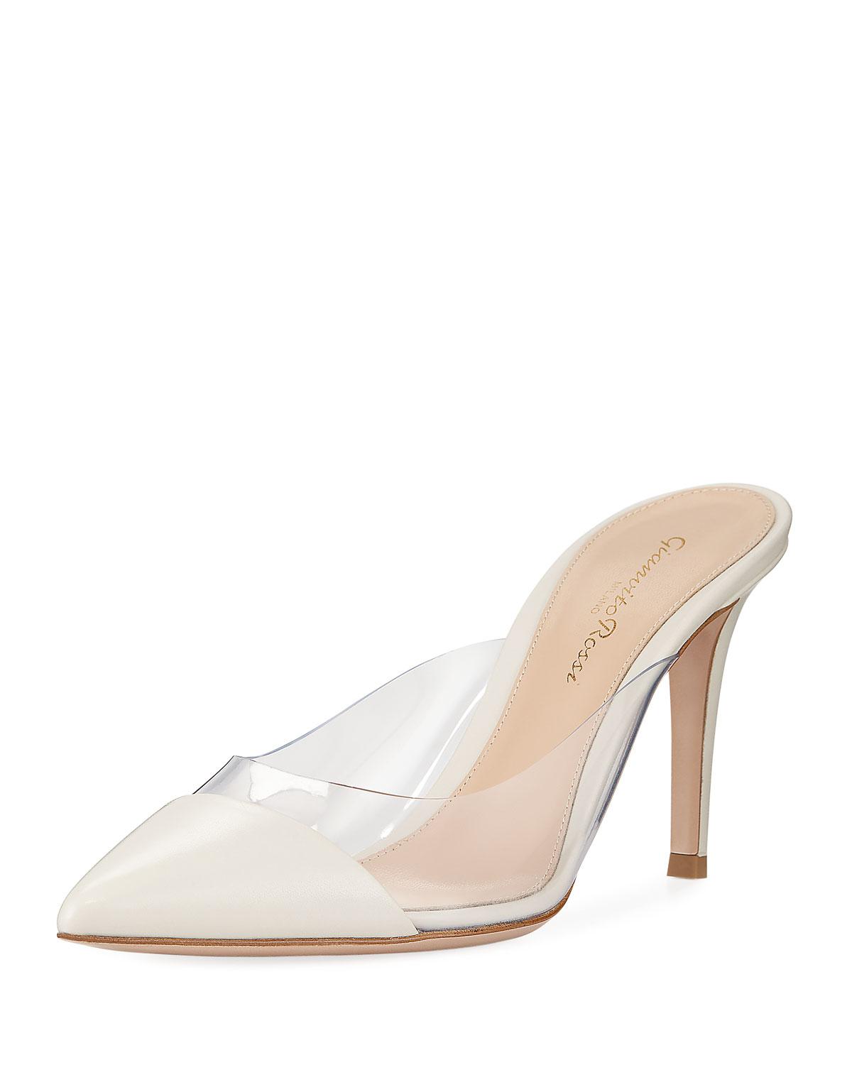 gianvito rossi plexi mules