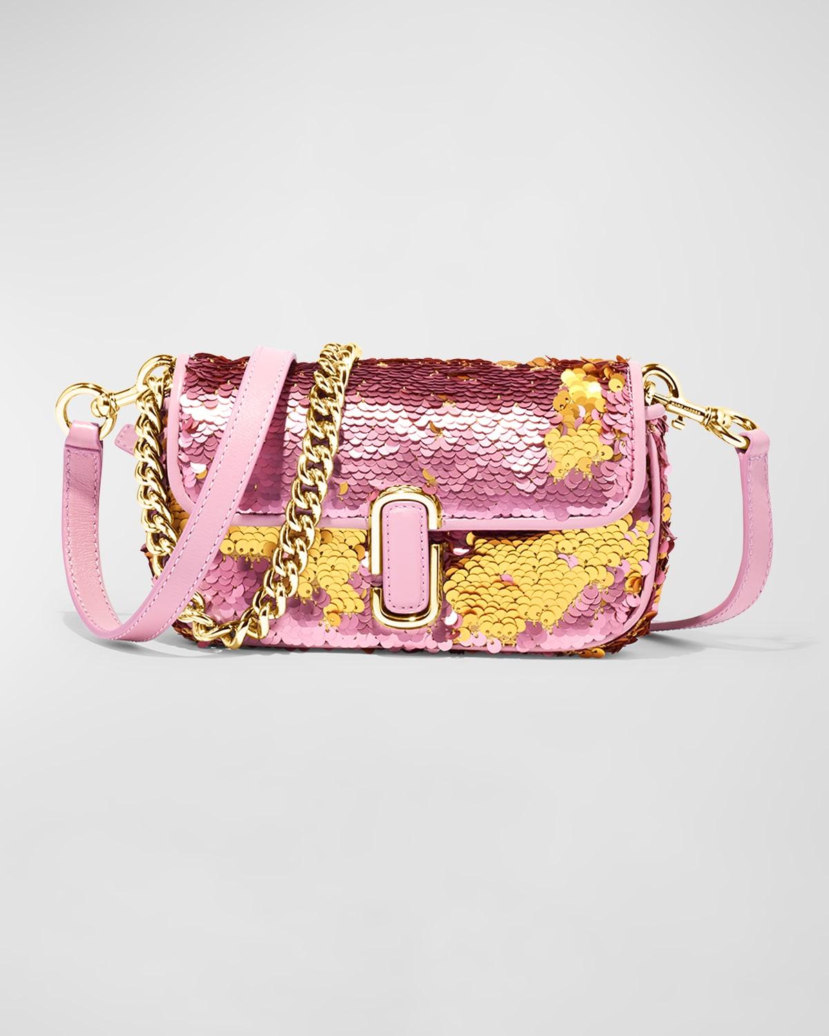 Marc Jacobs The Sequin J Marc Mini Shoulder Bag in Pink Lyst Marc Jacobs The Sequin J Marc Mini Shoulder Bag in Pink Lyst
