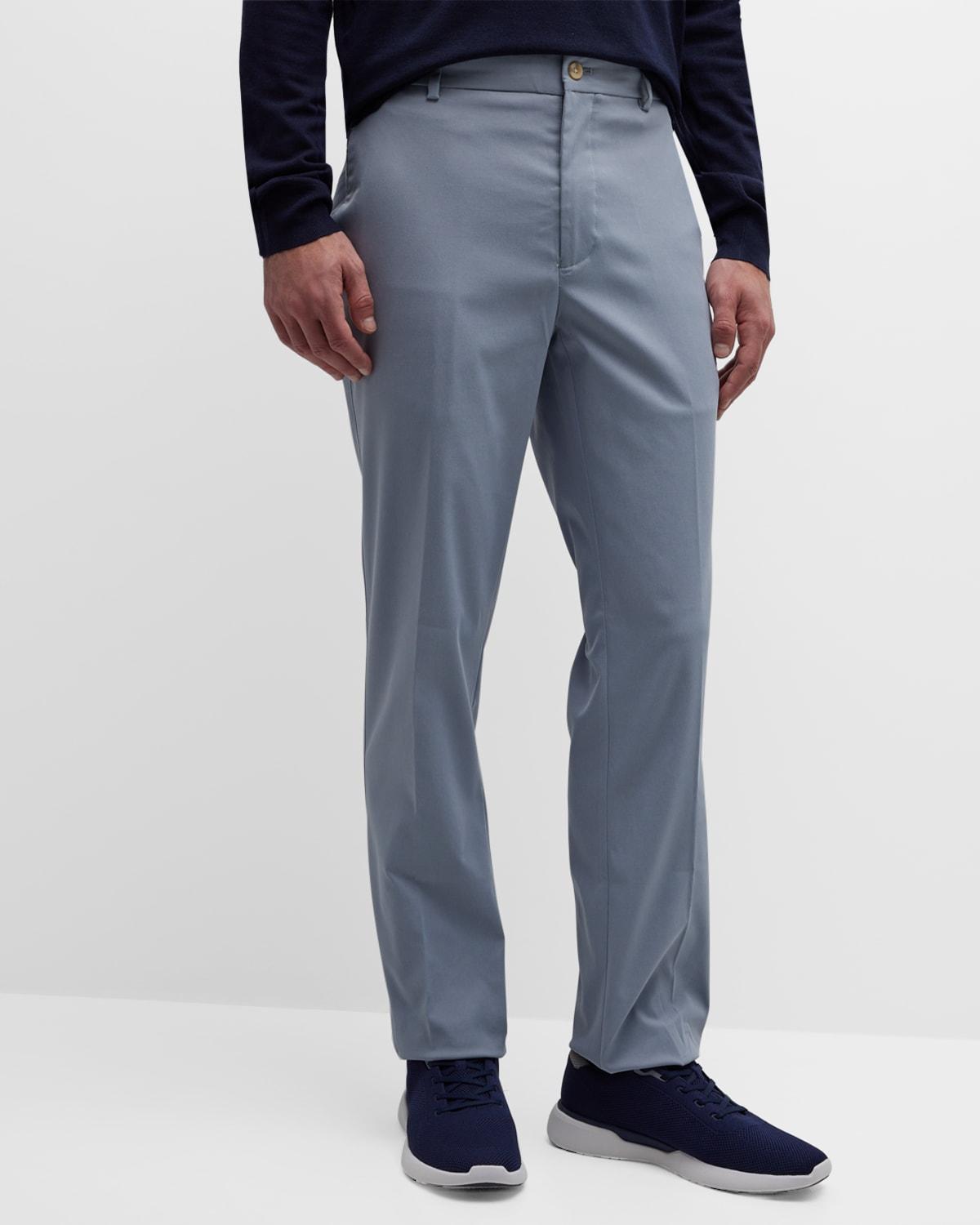 Peter Millar Raleigh Performance Trouser Pants in Blue for Men