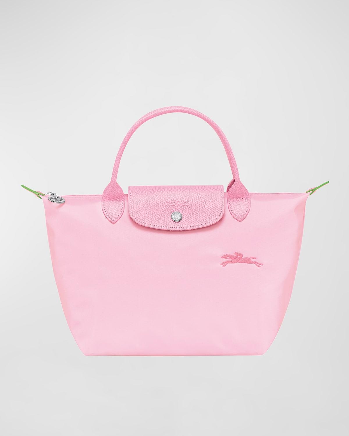Longchamp Le Pliage Green Small Shoulder Tote - Pink – Kith