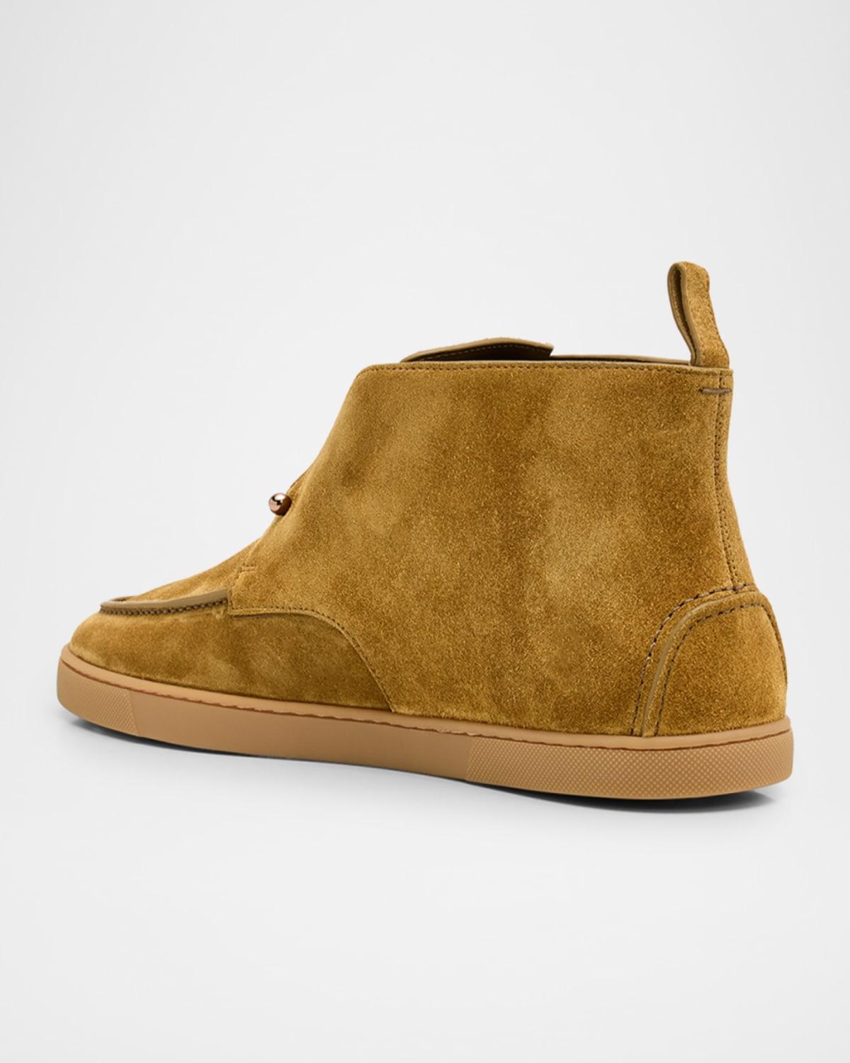 Men\'s Christian Louboutin CHAMBELISS desert suede boots size 43 made in Italy Christian Louboutin Men main image 3