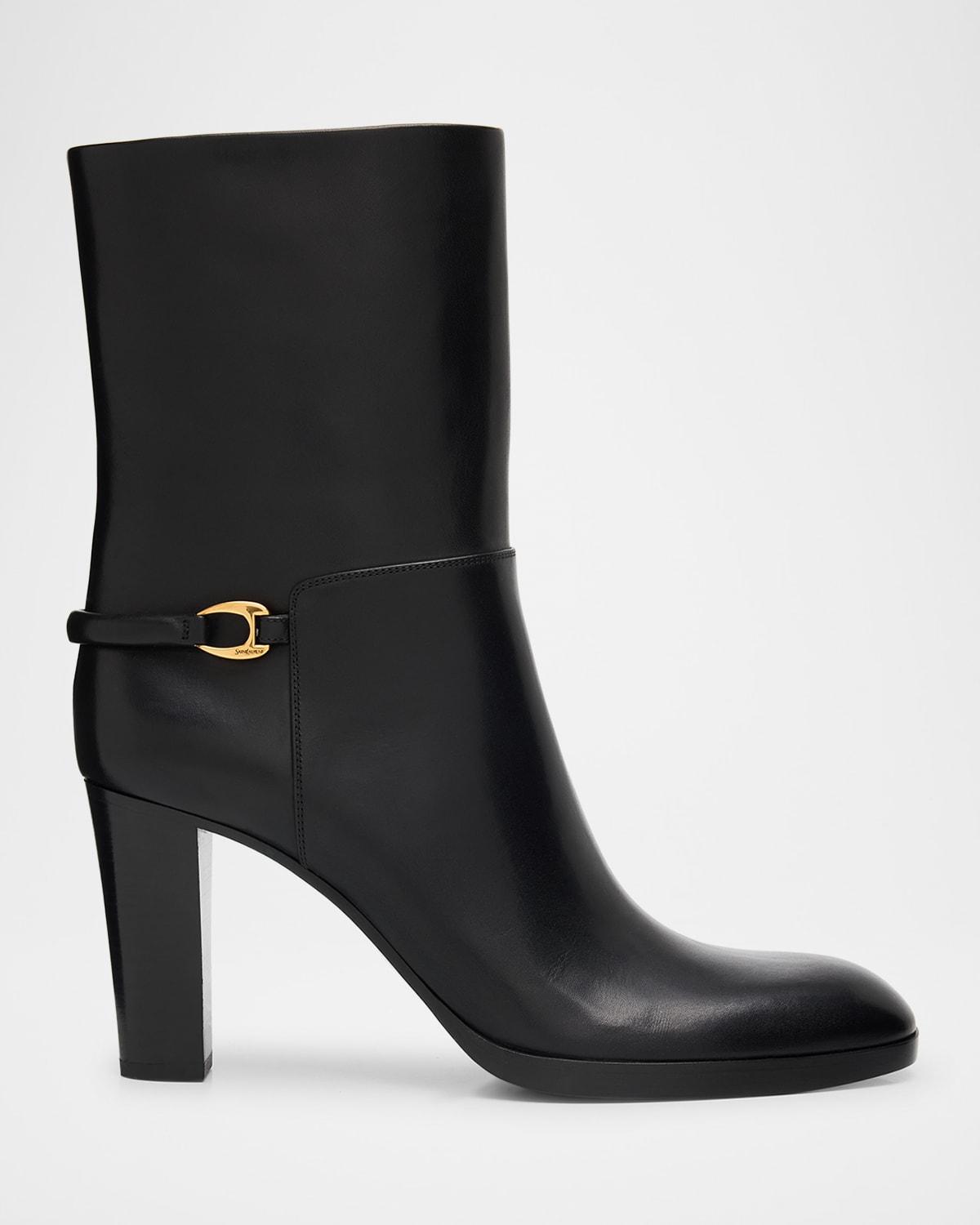 ショートブーツ・ブーティ SAINT LAURENT Ricky nappa ankle boots Saint Laurent(サンローラン) ショートブーツ・ブーティ