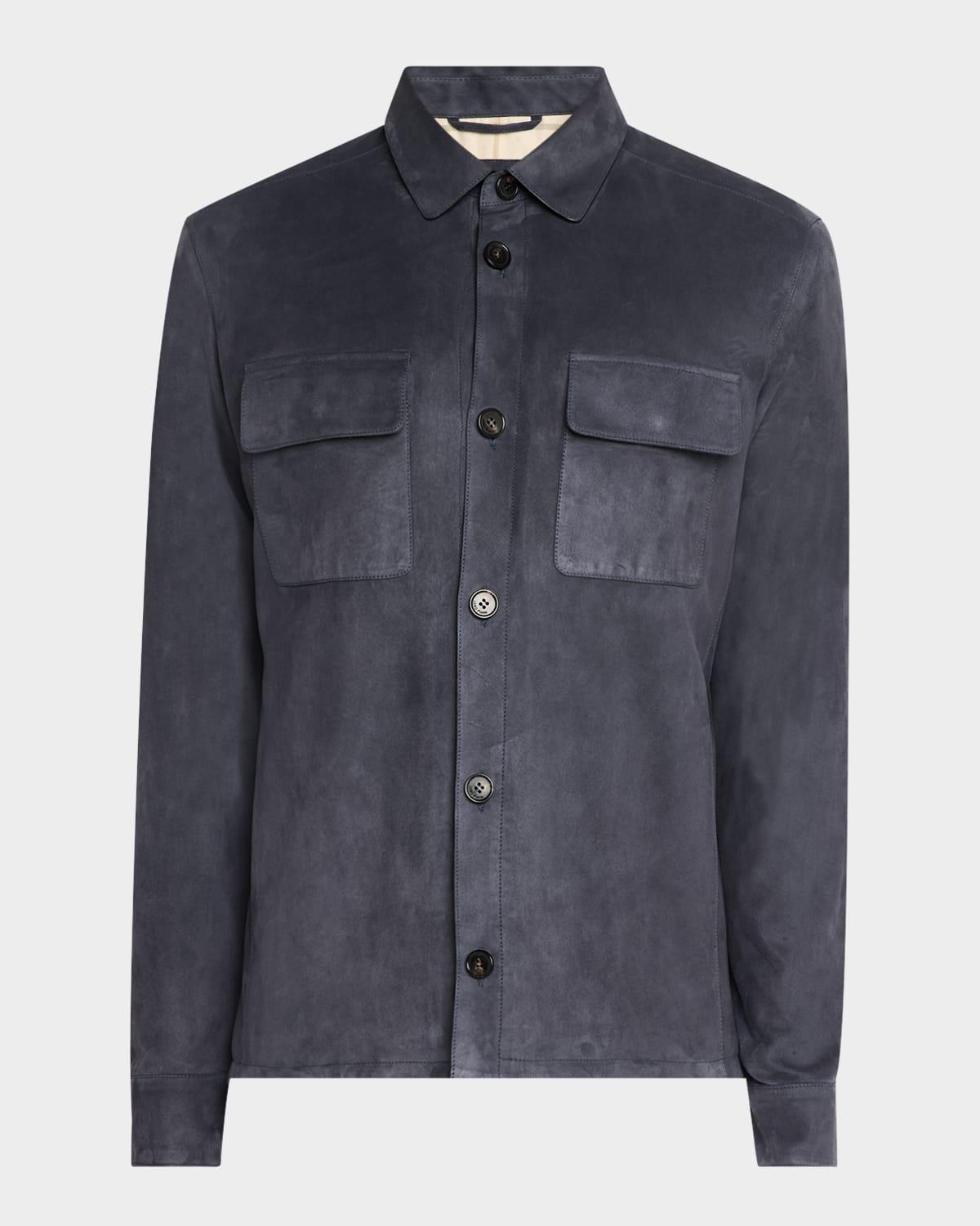 Overshirt Fear Of God Faux Suede ROBERT BARAKETT RENOIR OVERSHIRT