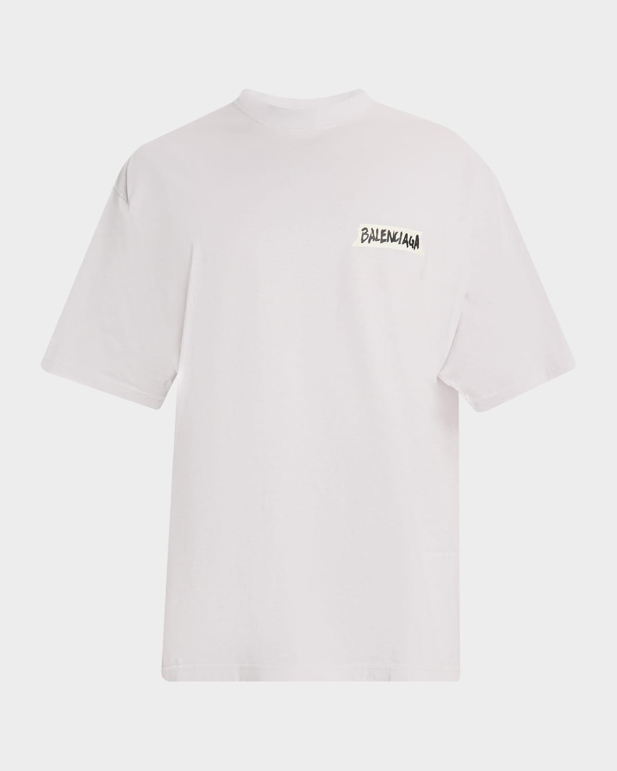 White Balenciaga T-shirts for Men | Lyst