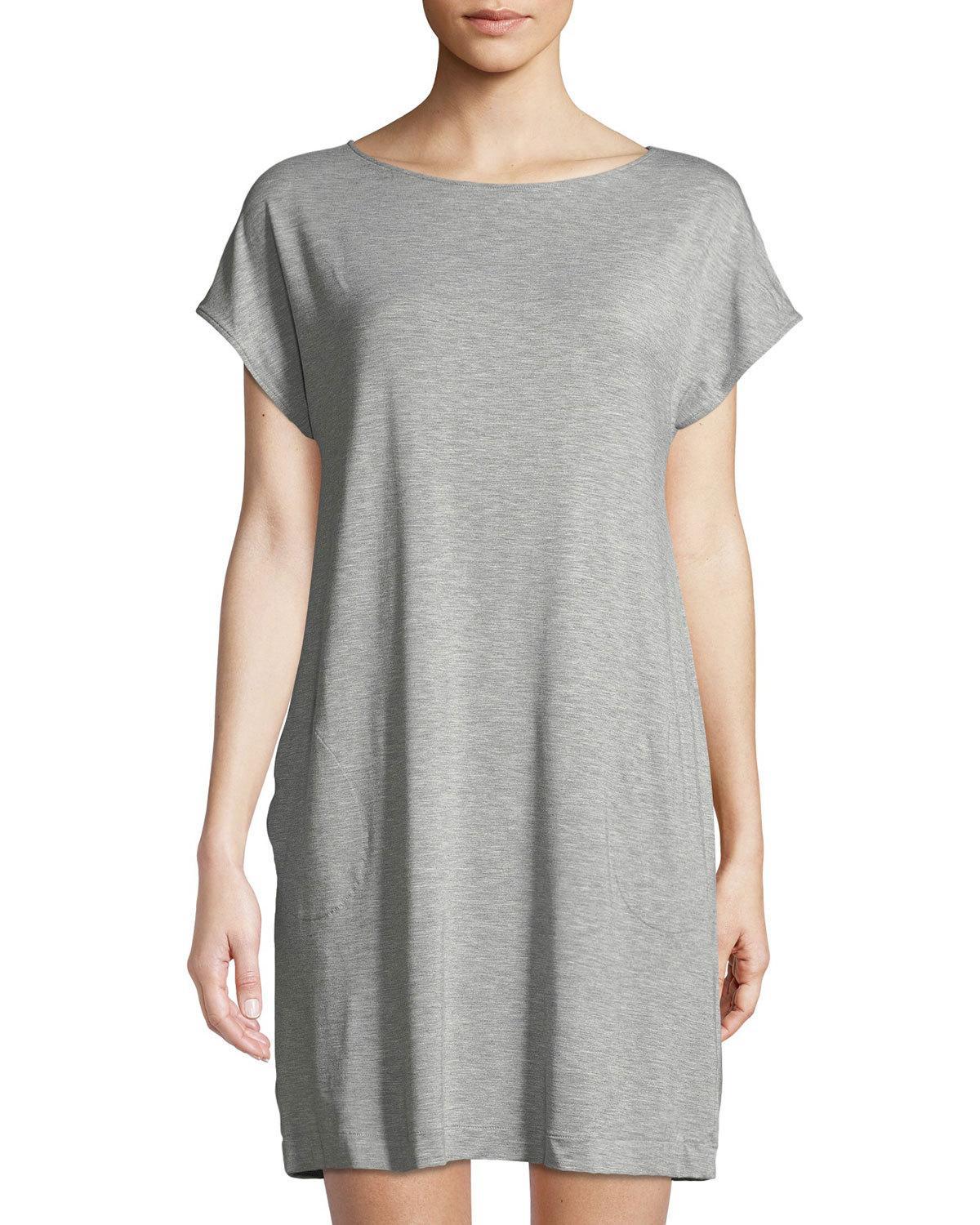 cap sleeve night gown