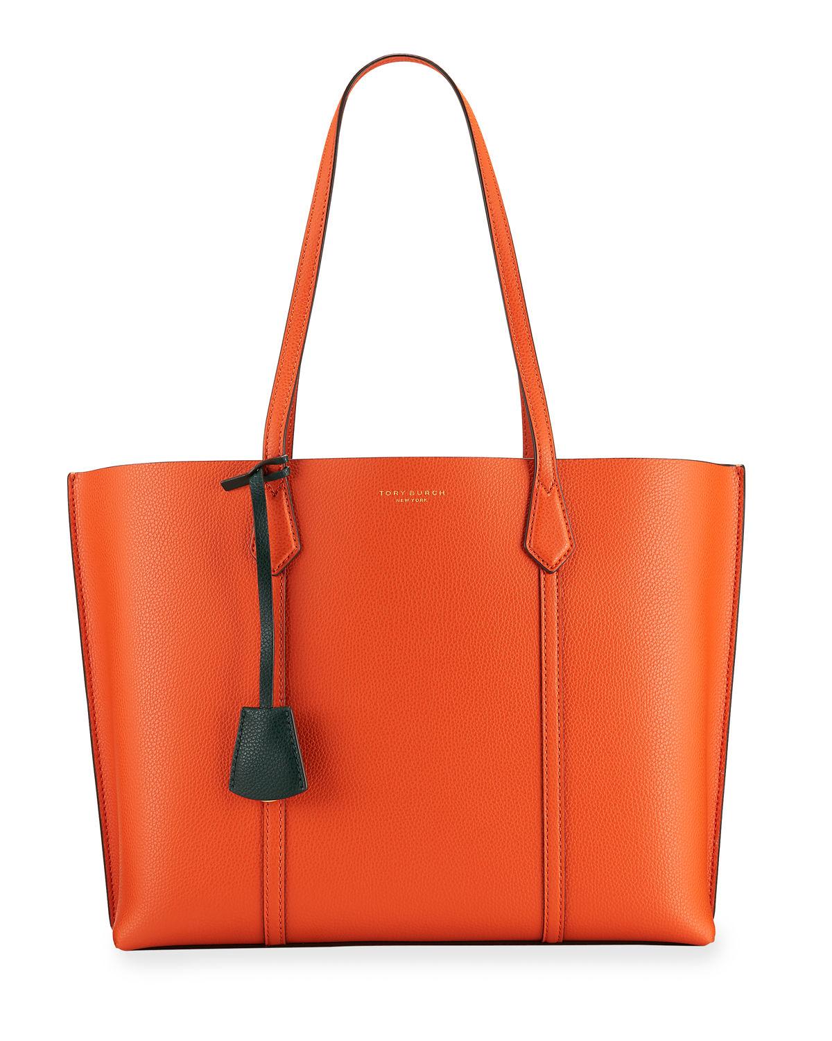 Tory Burch Perry Leather Tote Bag
