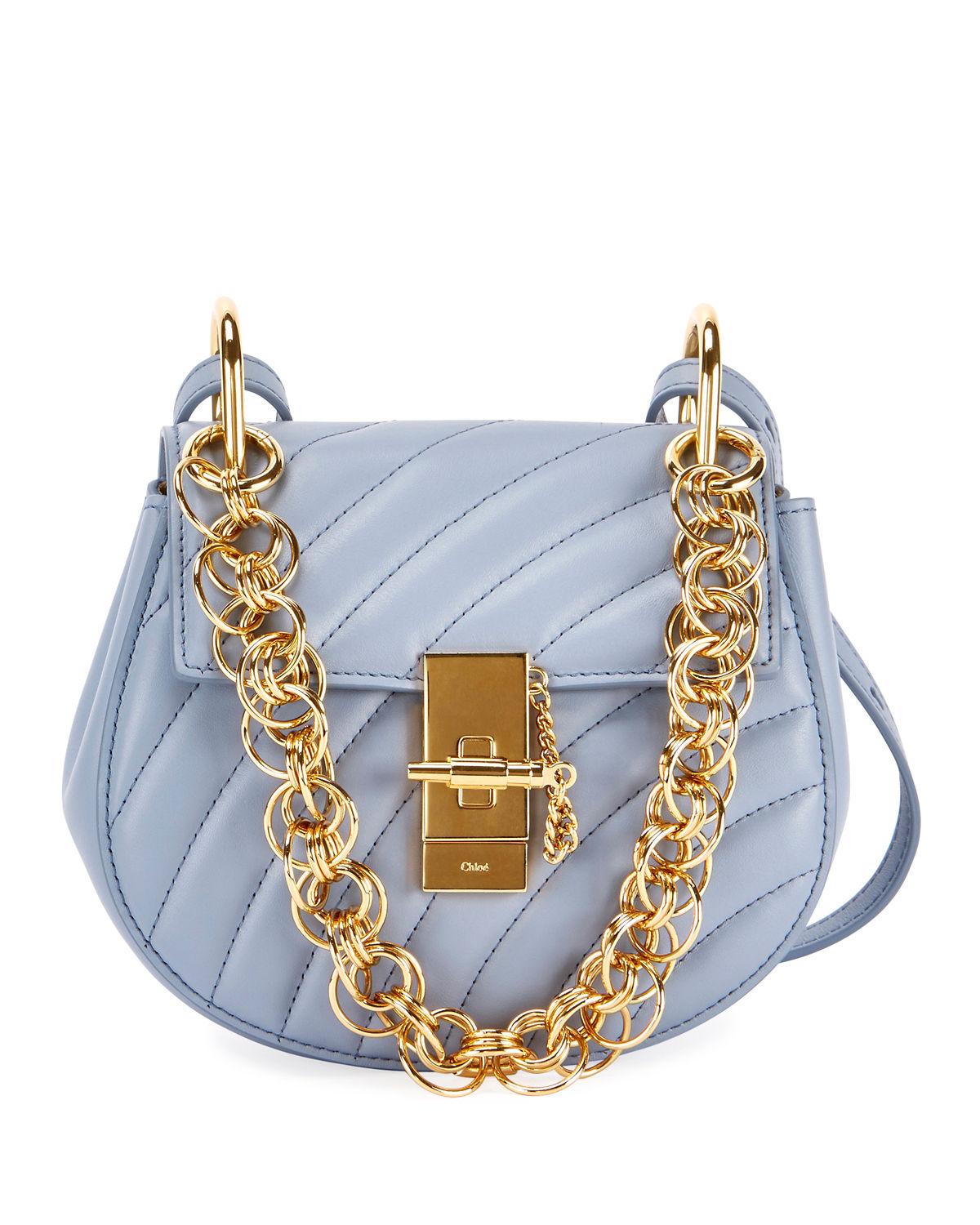 chloe light blue bag