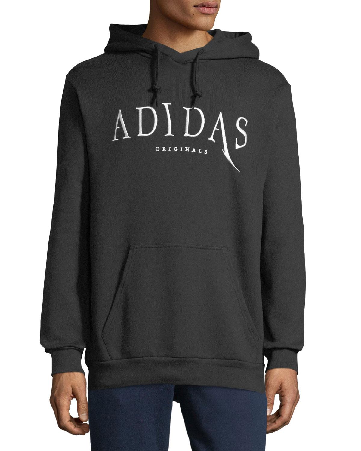 adidas Cotton Embroidered Logo Pullover 
