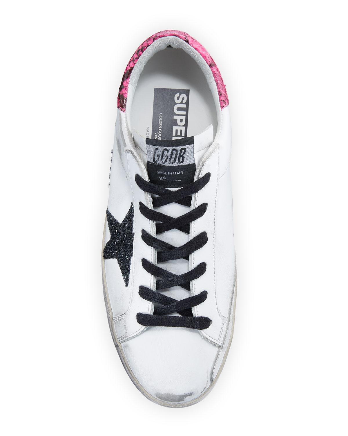 Golden Goose Deluxe Brand Goose Superstar Snake-print Sneakers - Save 15% - Lyst