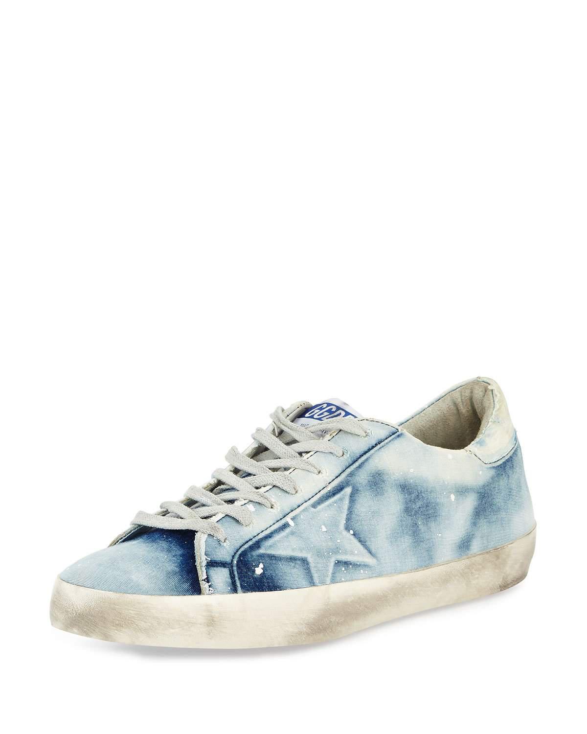 golden goose superstar denim