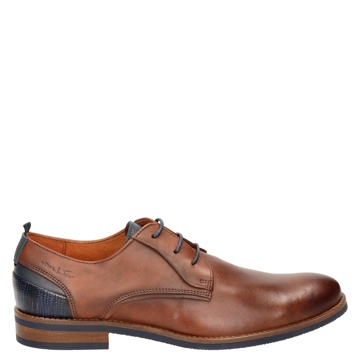 VAN LIER Sabinus Lage Nette Schoenen in het Bruin voor heren - Lyst