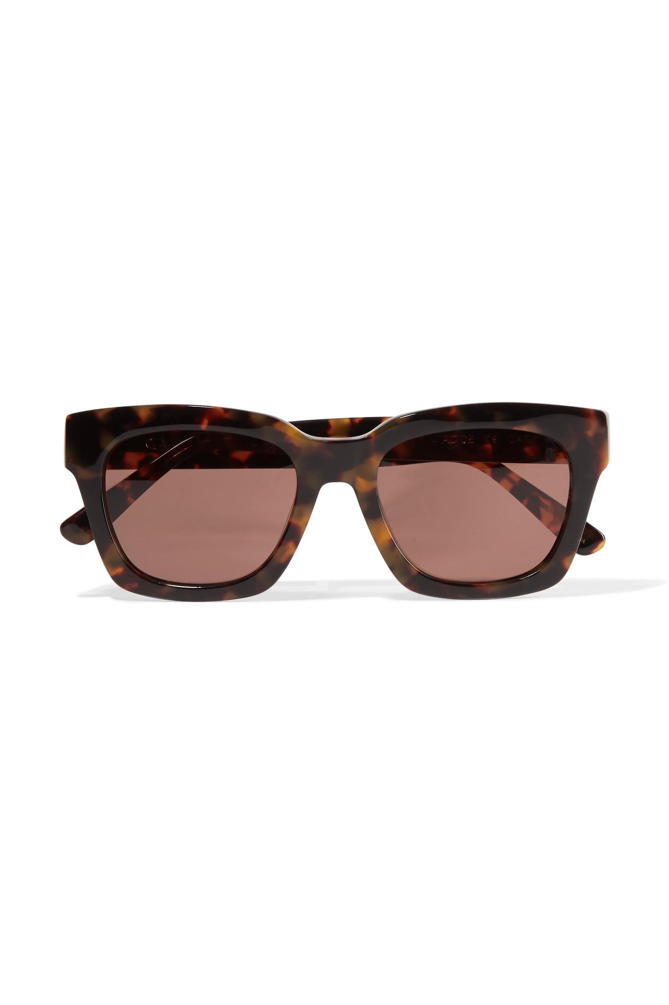 Ganni Alice Square-frame Acetate Sunglasses | Lyst UK