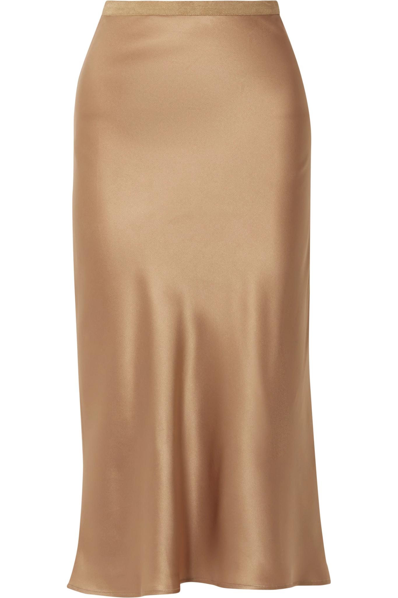 Toast satin 2025 jacquard skirt