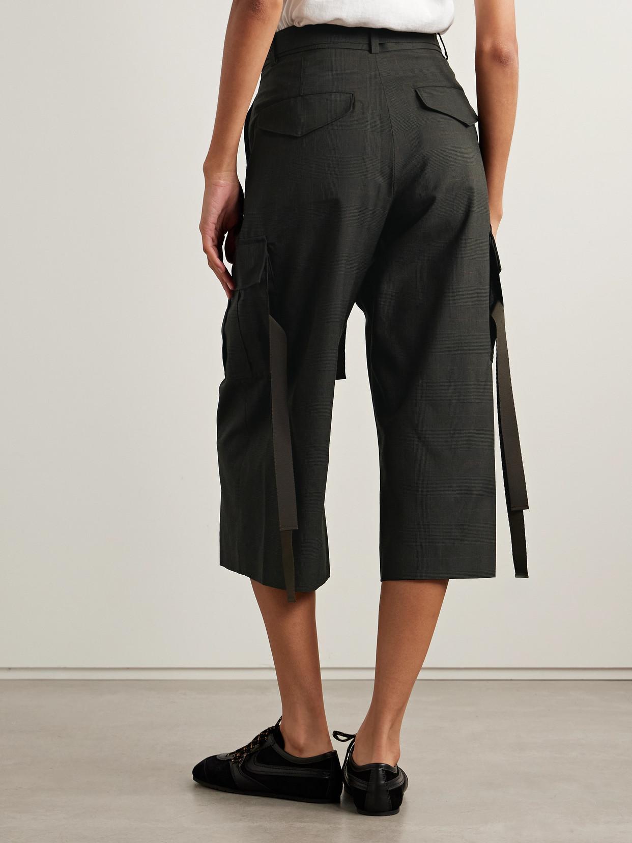 【関税込み】sacai Tailored belted trousers sacai: Men's Belted Pants (Navy) | DSML E-SHOP