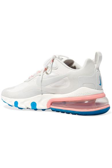 air max 270 react neoprene and faux leather sneakers