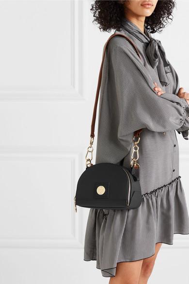 see by chloe textured leather shoulder bag