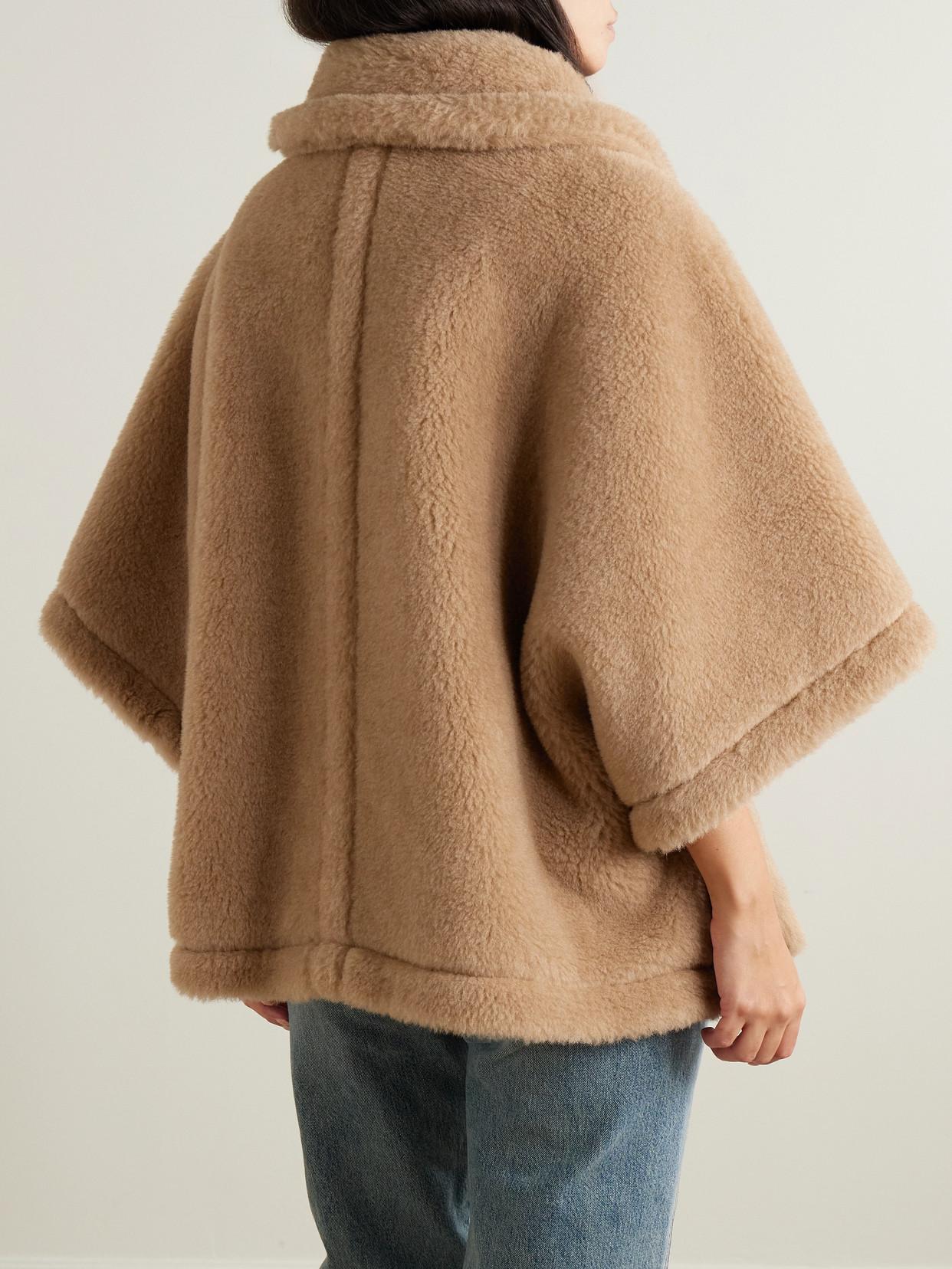 Max Mara Tenebre Oversized Alpaca, Cashmere And Silk-Blend