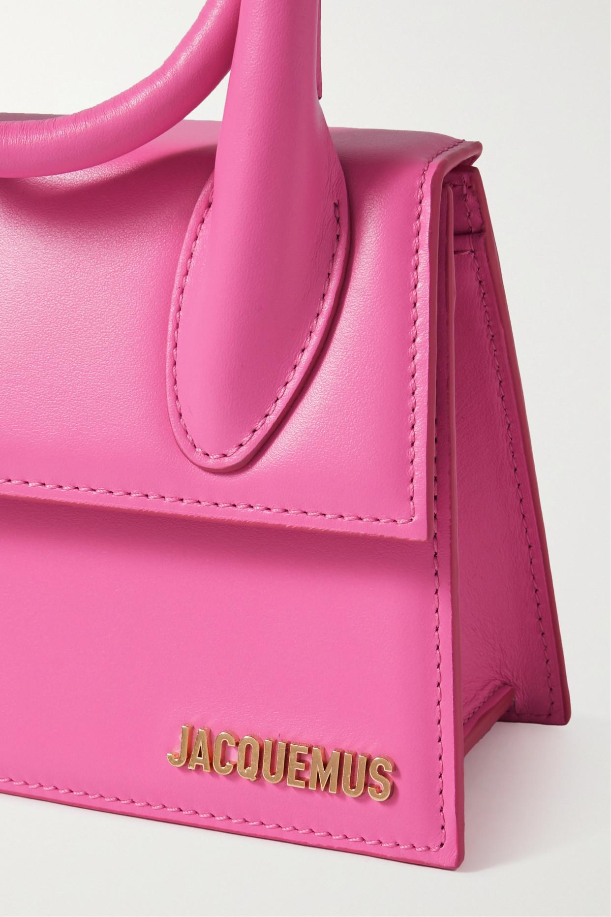 Jacquemus - Le Chiquito Long Leather Tote - Pink - One Size - Net A Porter