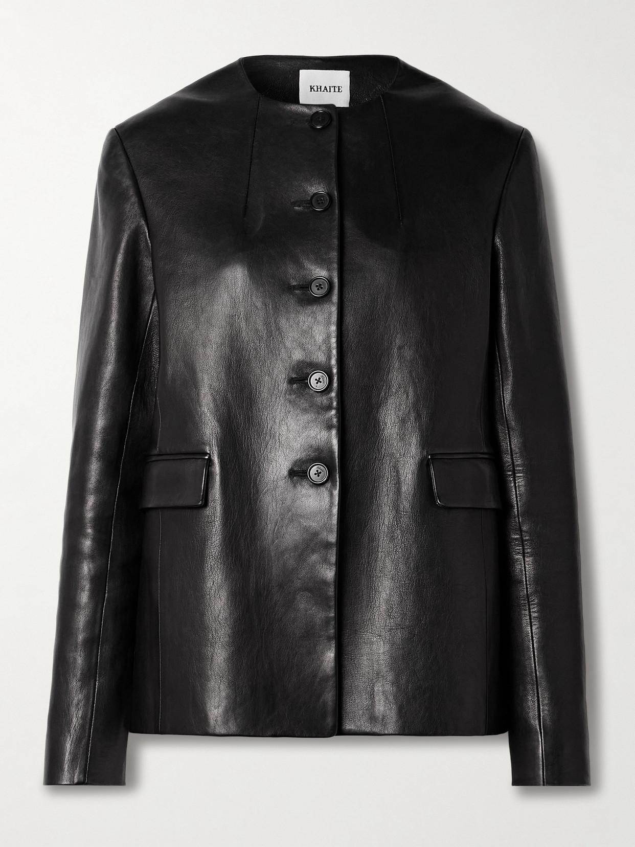 KHAITE Leather jackets for Women | Online Sale up to 60% off