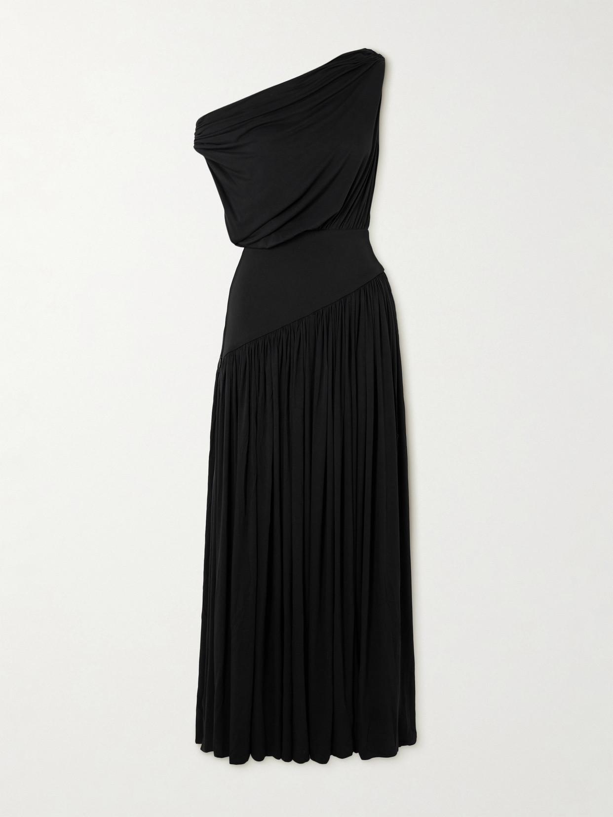 black strapless corset maxi dress Women's Long Dress Maxi Dress Black Dress Corset Dress Cocktail Dress Formal Dresses Fashion Modern Evening Party Party Tea Party Slim Plain