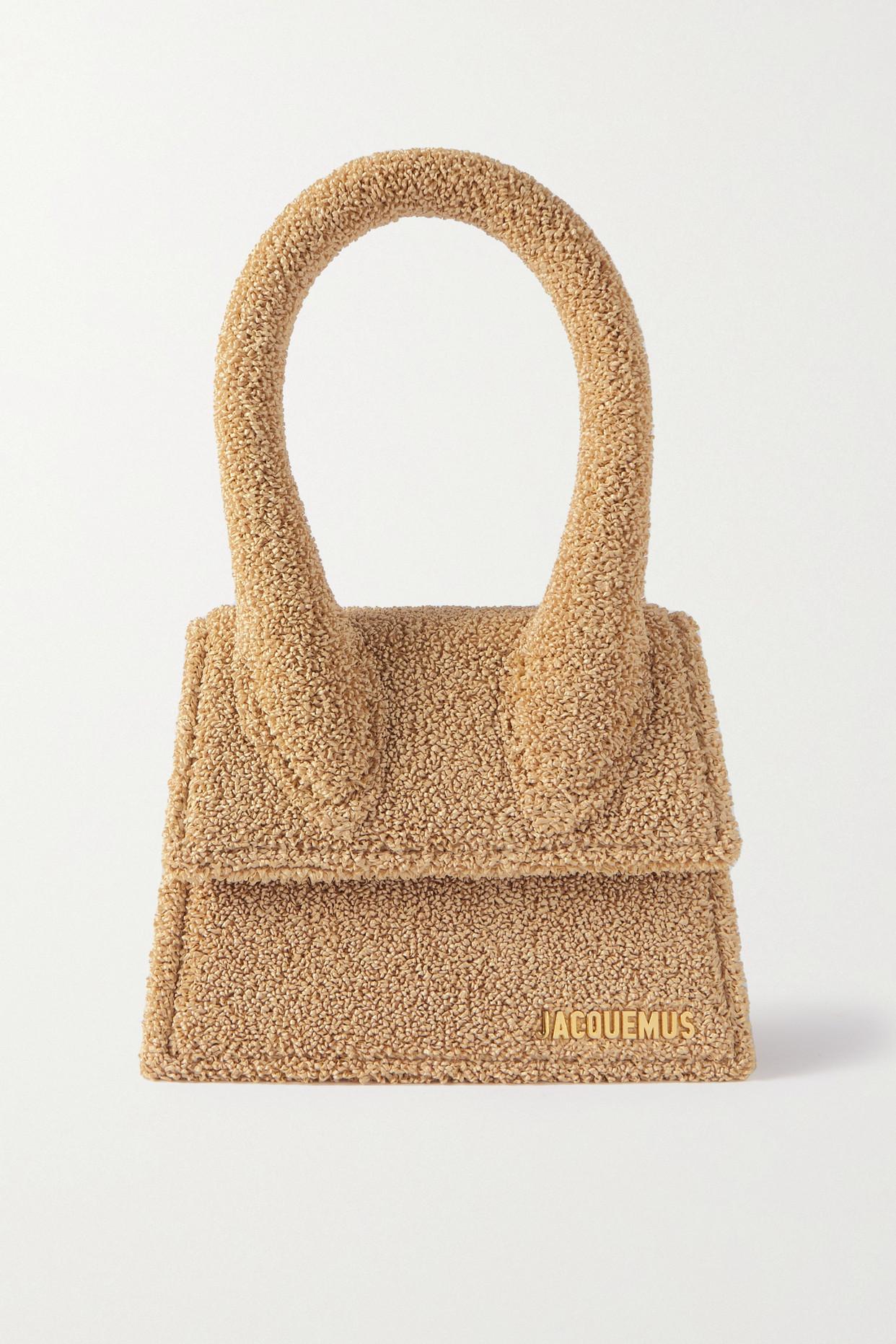 Jacquemus Le Chiquito Moyen Mini Bouclé Tote in Natural Lyst Canada