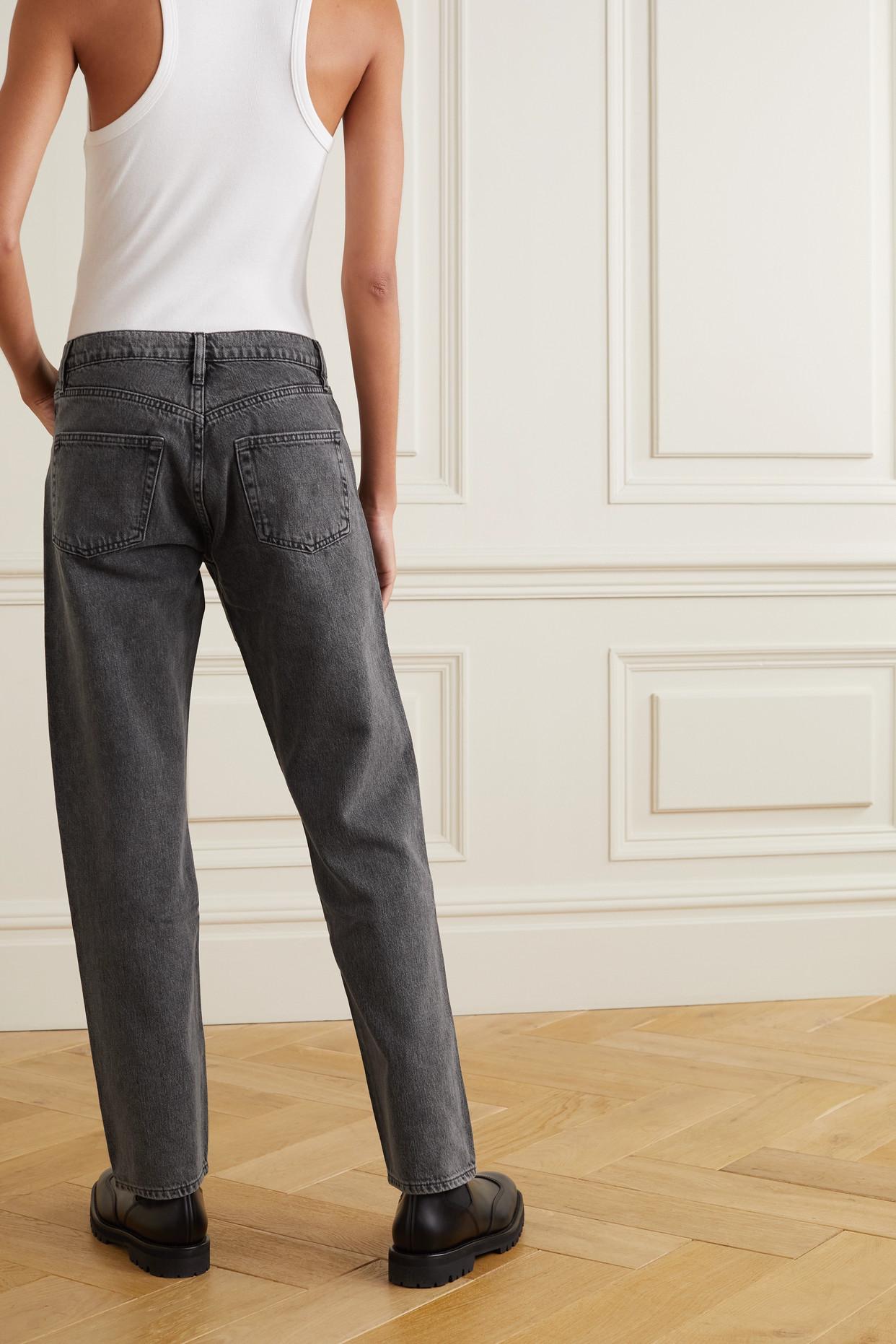 FRAME Denim Le Slouch Low-rise Straight 