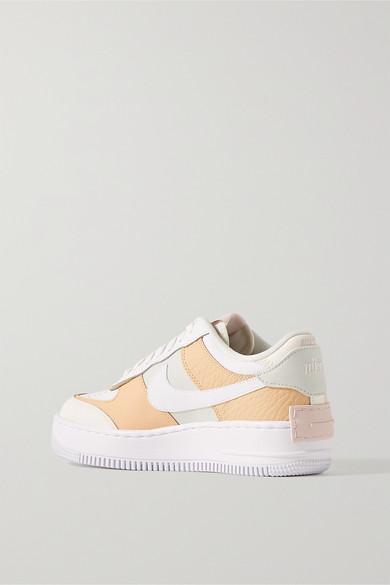 nike air force 1 shadow se leather sneakers