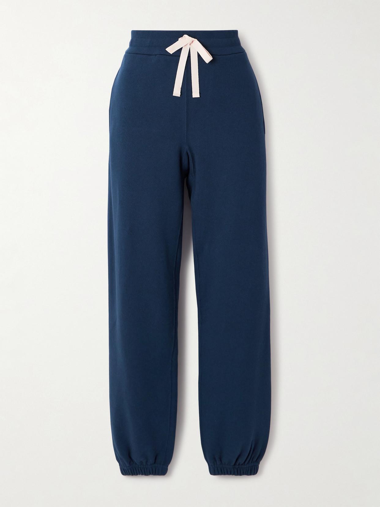 ボトムスその他 Jil Sander Navy blue cotton joggers (J53KA0006J20039 419) Navy blue cotton joggers – G&B