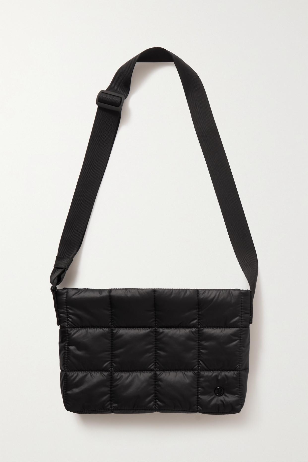 lululemon athletica Quilted Padded Shell Shoulder Bag in Black | Lyst