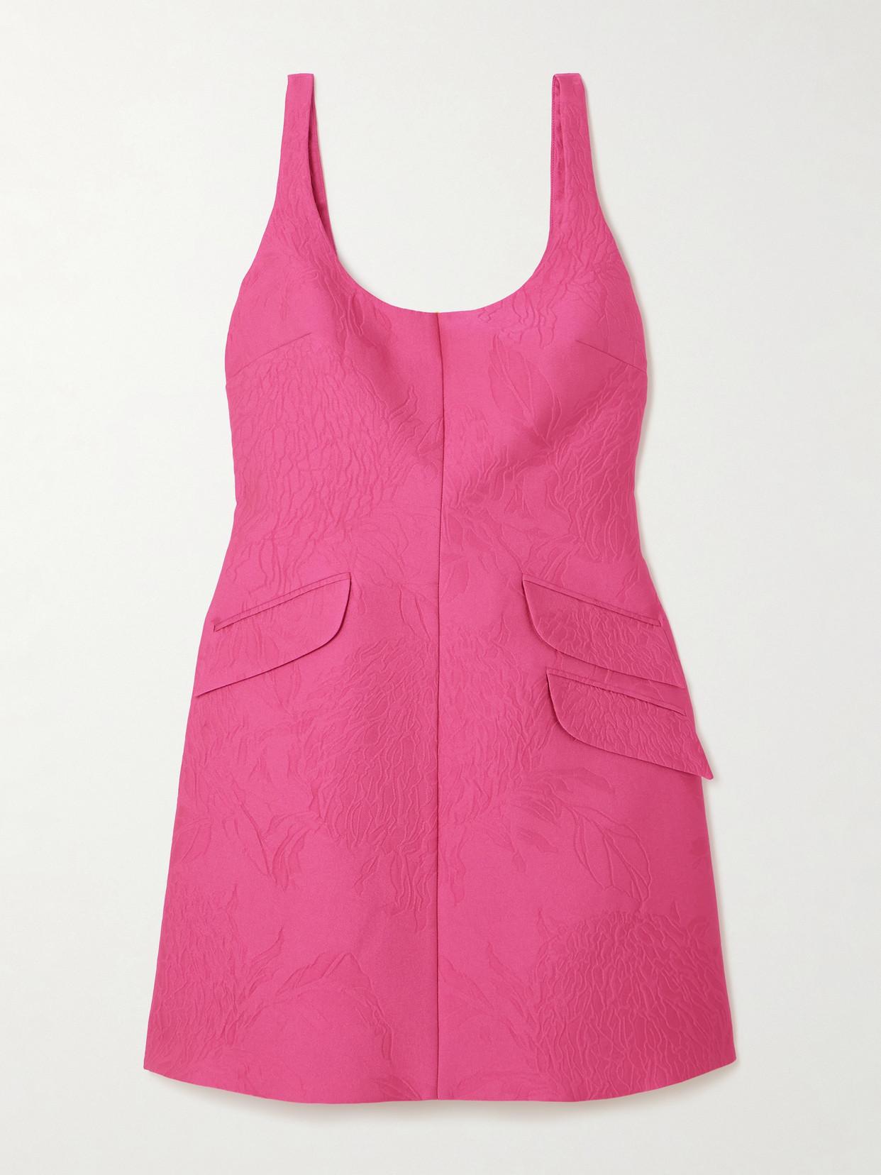 関税送料込 EMILIA WICKSTEAD クロッケ ミニワンピース ピンク Emilia Wickstead | 最大70%OFF | THE OUTNET (アウトネット)
