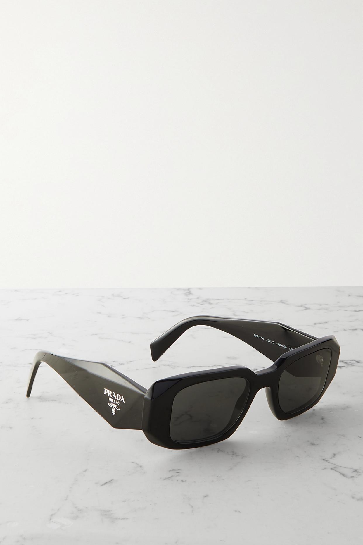 Prada PR 02ZS Gray/Clear Prescription Sunglasses