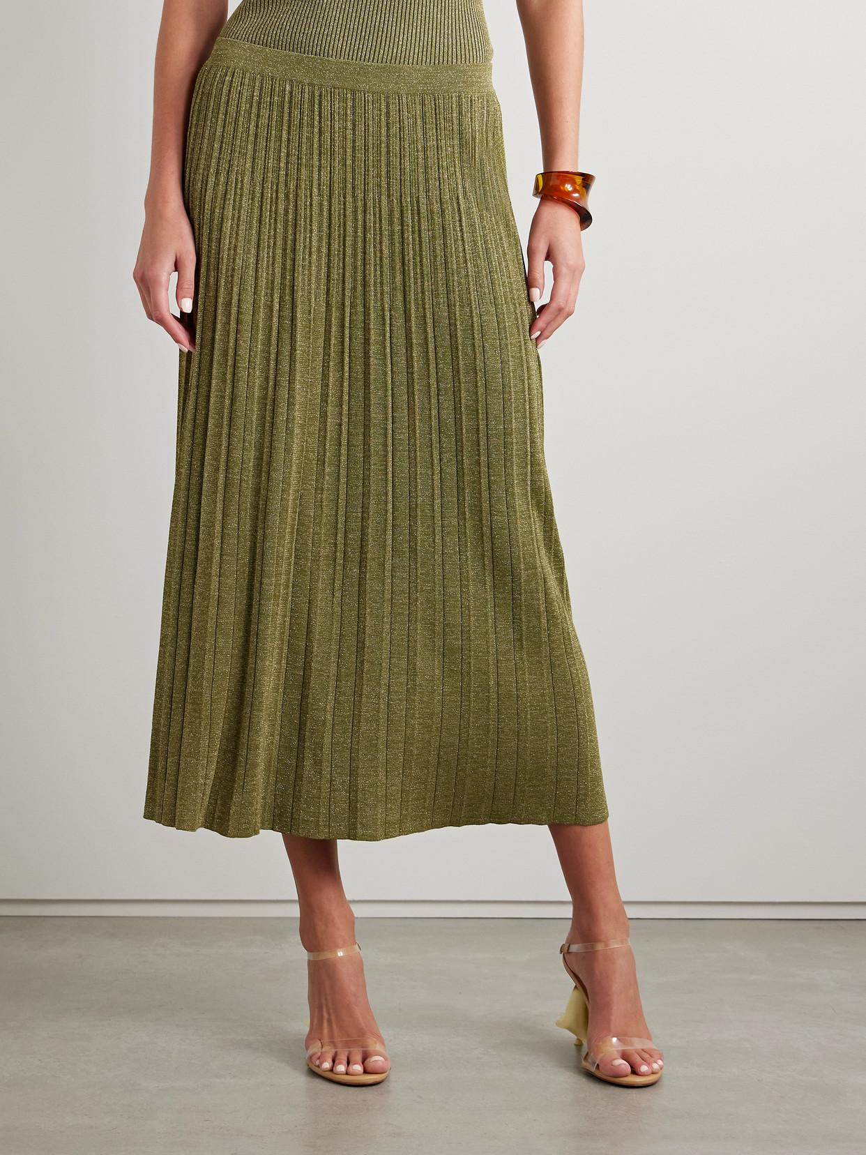 スカート ZIMMERMANN Woman Skirt Green 2821SR251 MINT スカート ZIMMERMANN Woman Skirt Green 2821SR251 MINT