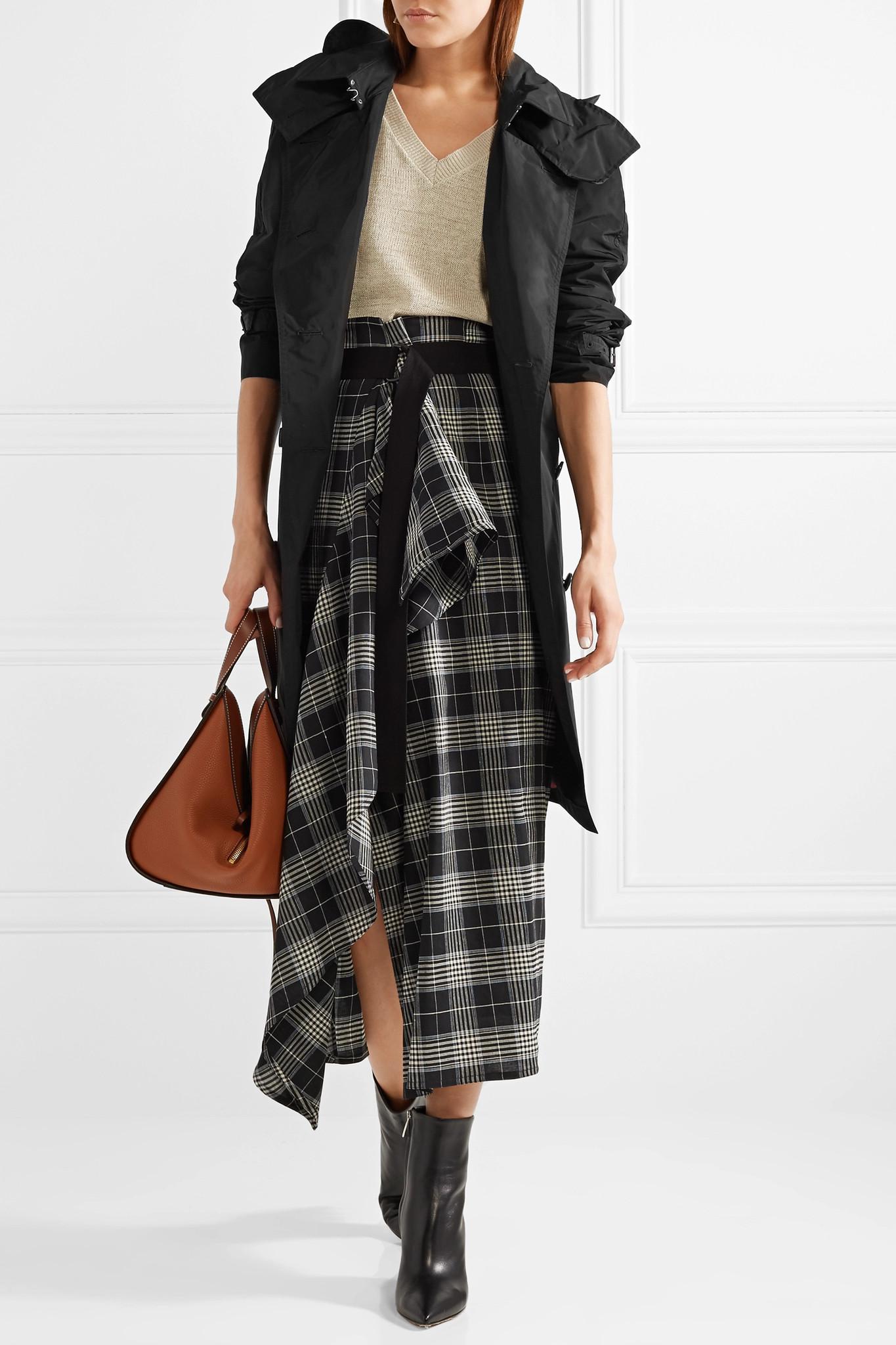 Burberry amberford hooded trench coat cheap