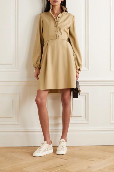 chloe scalloped sneakers