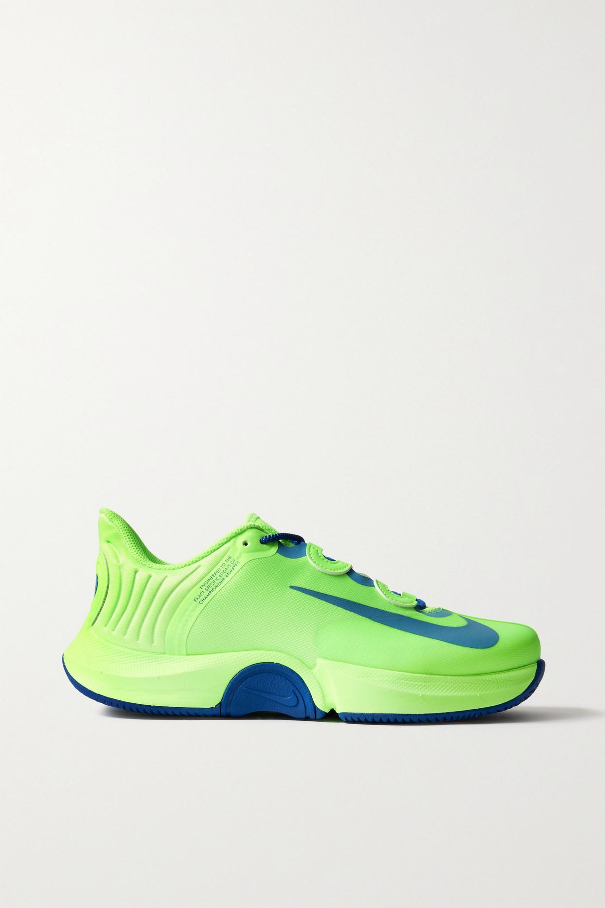 Nike + Naomi Osaka Court Air Zoom Gp Turbo Rubber-trimmed Mesh Sneakers in  Green | Lyst