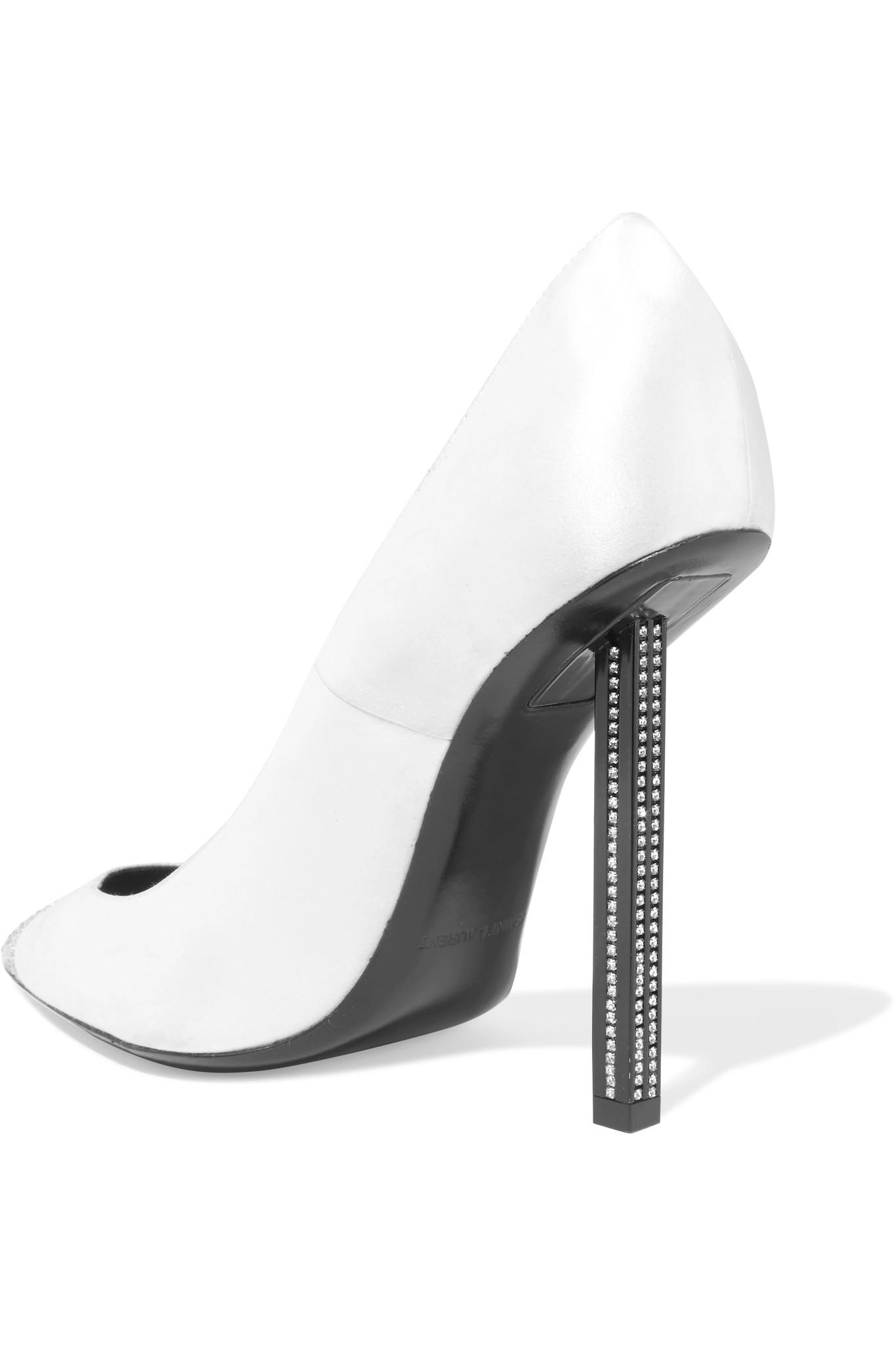 Saint Laurent Swarovski Crystal 