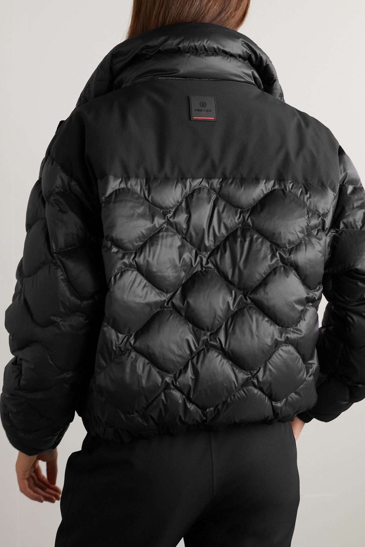 Bogner Fire + Ice Manu-d Quilted Nylon Down Jacket in Black | Lyst