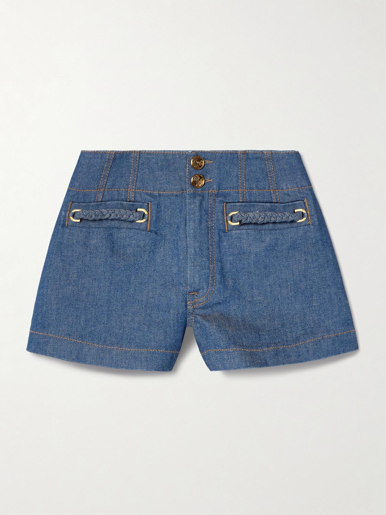 ショートパンツ ZIMMERMANN Women Shorts  Burmudas 1803ARS255 Blue Designer Shorts, Pants and Trouser Sale | ZIMMERMANN