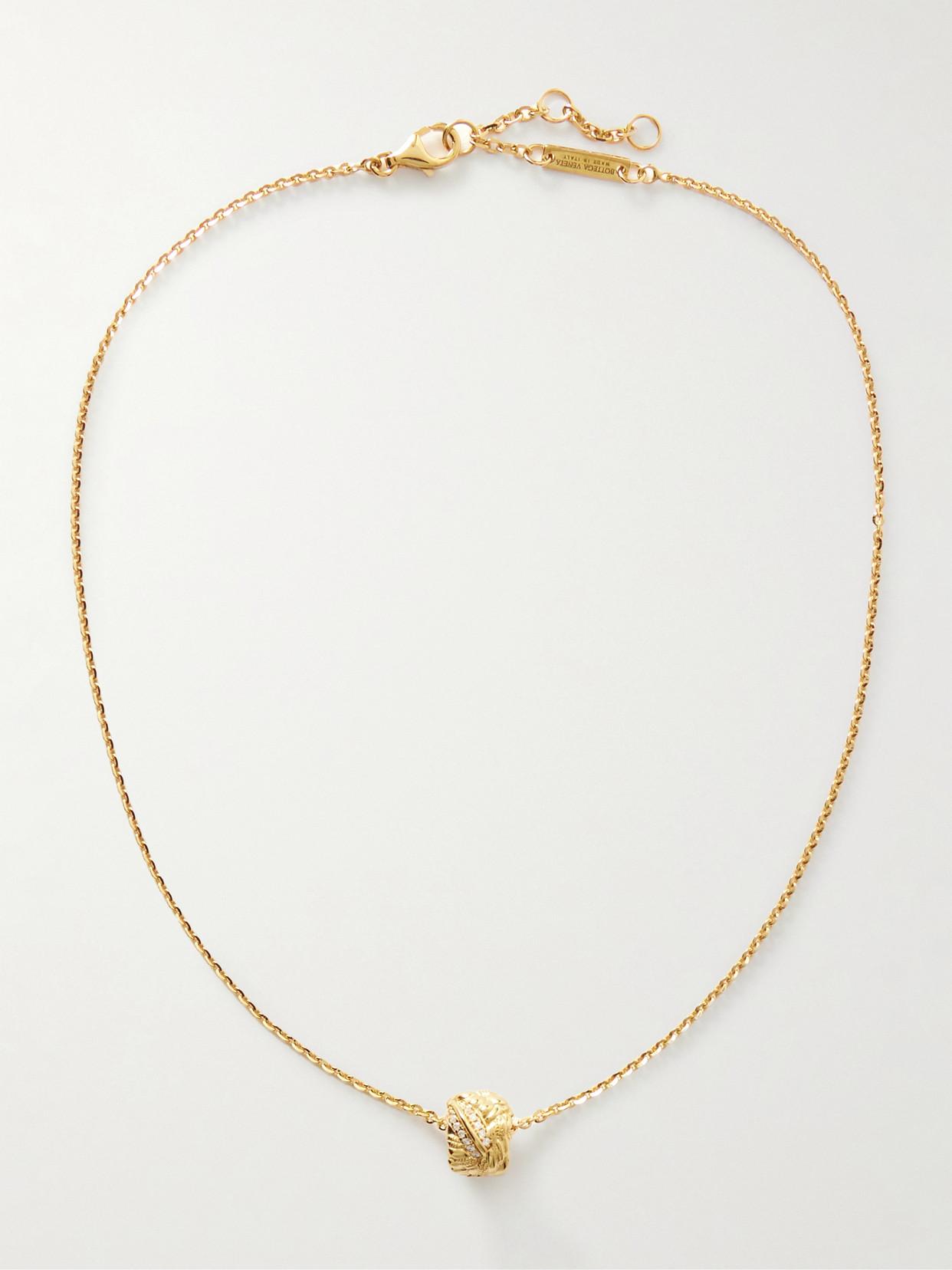 ネックレス・ペンダント BOTTEGA VENETA BV Knot Necklace Ld51 Bottega Veneta® Women's Knot Necklace in Yellow gold. Shop