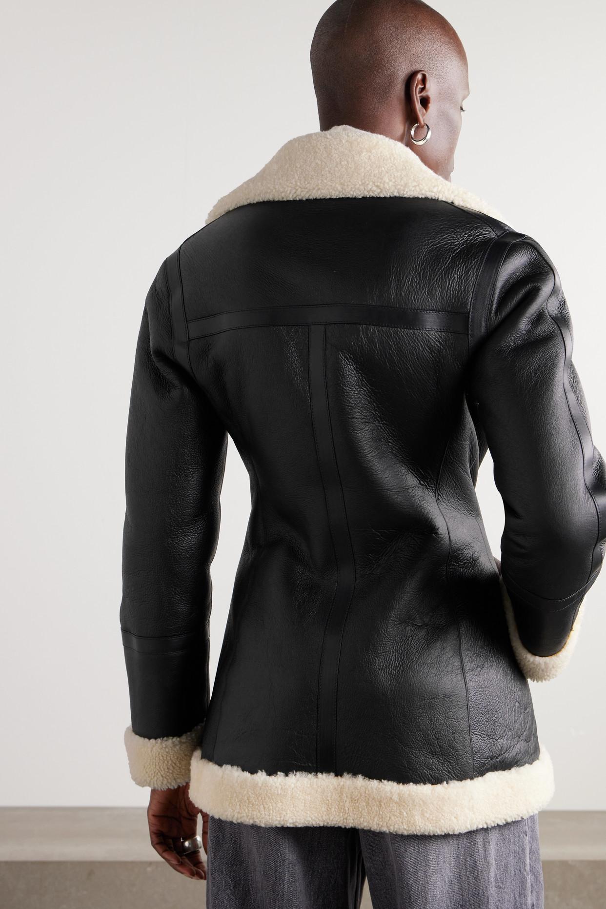 Tod's store shearling jacket